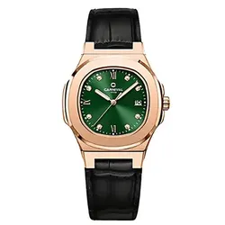 Đồng Hồ Nữ Carnival 8160L-VH-DD-XL Màu Vàng - Xanh