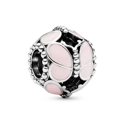 Hạt Vòng Charm Pandora Pink Butterfly Charm 797855EN160 Màu Hồng Bạc
