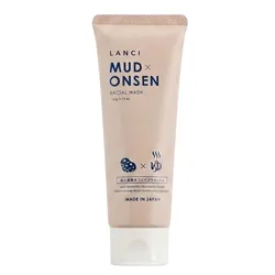 Sữa Rửa Mặt Bùn Khoáng Lanci Mud Onsen Facial Wash 100g