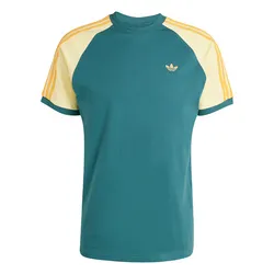 Áo Thun Nam Adidas Originals Cali Tee KC4961 Màu Xanh - Vàng Size M