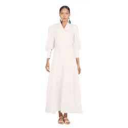 Váy Xòe Nữ F2 Fashion & Freedom Women's New Linen New Horizon D592-T-S-0322 Màu Trắng Size S
