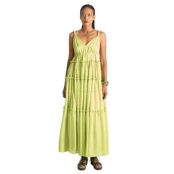 Váy Hai Dây Nữ F2 Fashion & Freedom Bright And Shine D622-XC-FREE-0622 Màu Xanh Cốm Size S