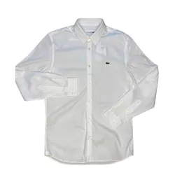 Áo Sơ Mi Nam Lacoste Shirt Màu Trắng Size 39