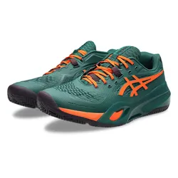 Giày Tennis/Pickleball Nam Asics Gel Resolution X Padel 1041A492.300 Màu Xanh Cam