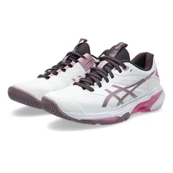 Giày Tennis/Pickleball Nữ Asics Women's Solution Speed FF4 Shoes 1042A307.102 Màu Trắng Hồng