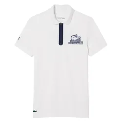 Áo Polo Unisex Lacoste Rolex Paris Masters Edition Ballboy DH5724-001 Màu Trắng Size 3