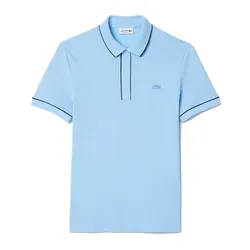 Áo Polo Nam Lacoste Men's Shirt Paris Loose Fit Piqué Fabric PH0796-HBP Màu Xanh Blue Size 3