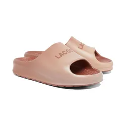 Dép Nữ Lacoste Women's Serve Slide 2.0 Brown 0100-LAC49CFA0028 Màu Nâu Size 3