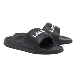 Dép Nữ Lacoste Women's Serve Slide 1.0 LAC49CFA0023312004 312 Màu Đen Size 6