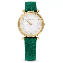 Đồng Hồ Nữ Swarovski Crystalline Wonder Watch 35mm Màu Xanh - Vàng