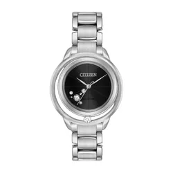 Đồng Hồ Nữ Citizen&nbsp;Eco-Drive Watch EW5520-50E Màu Đen Bạc