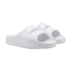 Dép Nữ Lacoste Women's Serve Slide 2.0 White/Light Purple 33BA8SHEF96962GS Màu Trắng Size 3