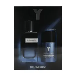 Set Nước Hoa Nam Yves Saint Laurent YSL Y EDP 100ml + Lăn Khử Mùi YSL Y Stick Deodorant 75g