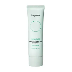 Kem Chống Nắng Nâng Tone, Làm Dịu Da Beplain Sunmuse Tone-Up & Correcting Mild Green Sunscreen SPF50+ PA++++ 50ml