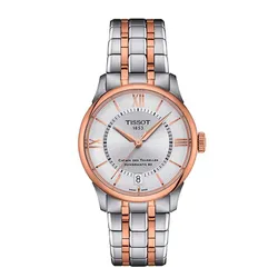 Đồng Hồ Nữ Tissot Chemin Des Tourelles Powermatic 80 Watch T139.207.22.038.00 Màu Bạc/Vàng Hồng