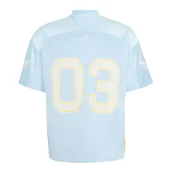 Áo Phông Nam Adidas Originals Football Jersey T-Shirt KU3878 Màu Xanh Nhạt Size S