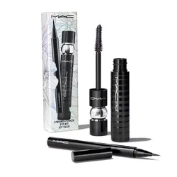 Set Mascara + Kẻ Mắt MAC Stroke Stack Eye Kit 2 Món