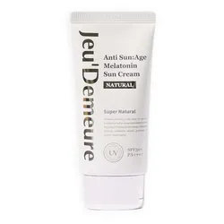 Kem Chống Nắng Jeu’Demeure Natural Anti Sun Age Melatonin Sun Cream SPF50+++ 50g