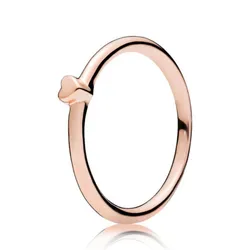 Nhẫn Nữ Pandora Rose Puzzle Heart Ring 186551 Màu Vàng Hồng Size 54