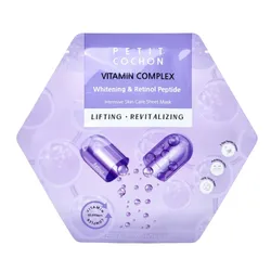 Mặt Nạ Hỗ Trợ Làm Sáng Và Cải Thiện Nếp Nhăn Petit Cochon Whitening & Re Peptide (Hộp 10 Miếng)