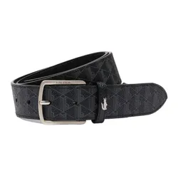 Thắt Lưng Nam Lacoste&nbsp;The Blend Monogram Print Belt RC4073 H45 Màu Đen
