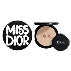Combo Vỏ Case Dior Forever Couture Bold Black + Lõi Phấn Nước Forever Skin Glow Cushion Tone 0N