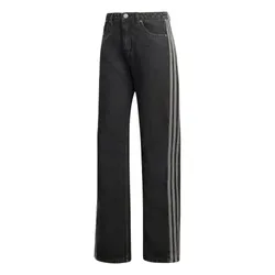 Quần Dài Nữ Adidas Firebird KQ6488 True Black Denim Màu Đen Xám Size 2530