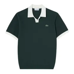 Áo Polo Nam Lacoste Regular Fit Green PH843E 132 Màu Xanh Rêu Đậm Size 3