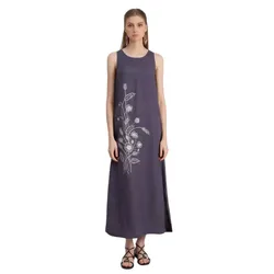 Váy Linen Nữ F2 Fashion & Freedom Holiday Vibes D316-TD-S-0323 Màu Tím Size S
