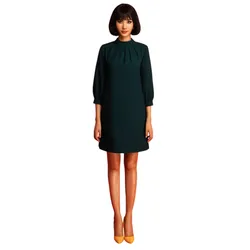 Váy Suông Nữ F2 Fashion & Freedom I Can And I Will HT-D05-XLD-S-0121 Màu Xanh Cổ Vịt Size S