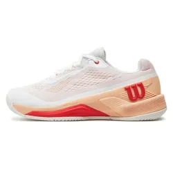 Giày Tennis/Pickleball Wilson Rush Pro 4.0 WRS332670 Màu Trắng/Đỏ Size 41 1/3
