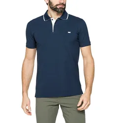 Áo Polo Nam Carrera Jeans Pique Cotton 819C0075A_687 Màu Xanh Đậm Size M