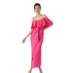 Váy Hai Dây Nữ F2 Fashion & Freedom Lụa Becoming Color Me D518-H-S-0521 Màu Hồng Size S
