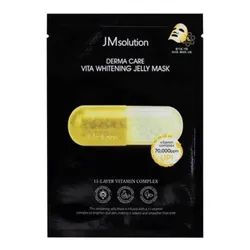 Mặt Nạ Dưỡng Ẩm Da JM Solution  Derma Care Vita Whitening Jelly Mask 30ml (Bản Vàng)