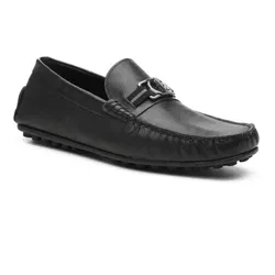 Giày Lười Nam Germano Bellesi 134 Màu Đen Size 39