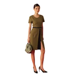 Váy Liền Nữ F2 Fashion & Freedom Ruby Key Colour Trends D547-XC-S-1021 Màu Xanh Cốm Size S