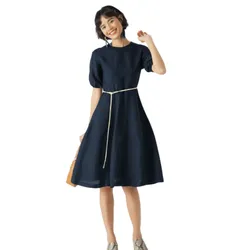 Váy Liền Nữ F2 Fashion & Freedom Becoming Discover D501-XD-S-0321 Màu Xanh Đen Size S