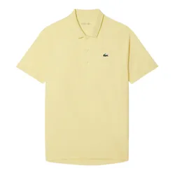Áo Polo Len Nam Lacoste Men's Regular Fit UV Protect Golf DH3201 - 107 Màu Vàng Size 3