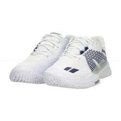 Giày Tennis/Pickleball Nam Babolat Propulse Storm White/Dark Blue 30F26442A-1069 Màu Trắng/Xanh Size 40