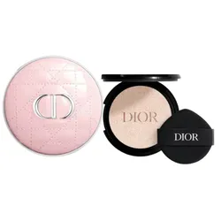 Combo Vỏ Hộp Phấn Dior Pink Cannage + Lõi Cushion Dior Forever Matte Tone 00N