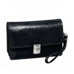 Túi Cầm Tay Nam Gianni Conti Bag 912132-10 Màu Đen