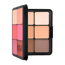 Bảng Phấn Má + Bắt Sáng Make Up For Ever Ultra HD Skin Face Essentials Palette With Highlighters Tone Light To Medium