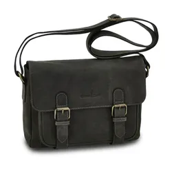 Túi Đeo Chéo Nam Gianni Conti Crossbody Bag 964158-16 Màu Ghi Xám