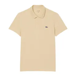 Áo Polo Nam Lacoste Regular Fit Cotton Polo Shirt DH8342 - 8XF Màu Be Size 3