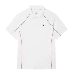 Áo Polo Nam Lacoste French Tennis Team DH0468 - 001 Màu Trắng Size 3