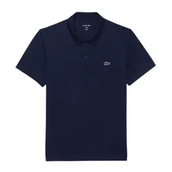 Áo Polo Nam Lacoste Regular Fit Cotton Polo Shirt DH8342 - 166 Màu Xanh Navy Size 4