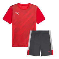 Bộ Quần Áo Nam Puma Team Goal 707112 01/660574 01 Màu Xám Đỏ Size S
