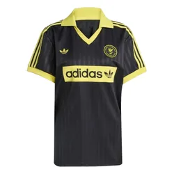Áo Polo Nữ Adidas Football Jacquard Jersey Black JW2562 Màu Đen Vàng&nbsp;Size M