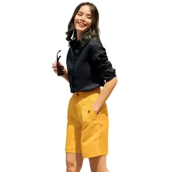 Quần Short Nữ F2 Fashion & Freedom Women QS31-V-S-0420 Màu Vàng Size S