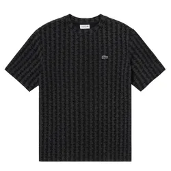 Áo Thun Nam Lacoste Indigo Pique Knit T-Shirt TH2787 99 031 Màu Đen&nbsp;Size M